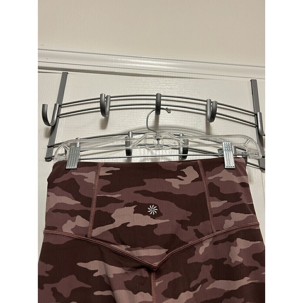Athleta Womens S Elation Camo 7/8 Tight Leggings Lux Pink High Waisted Workout - Picture 12 of 12